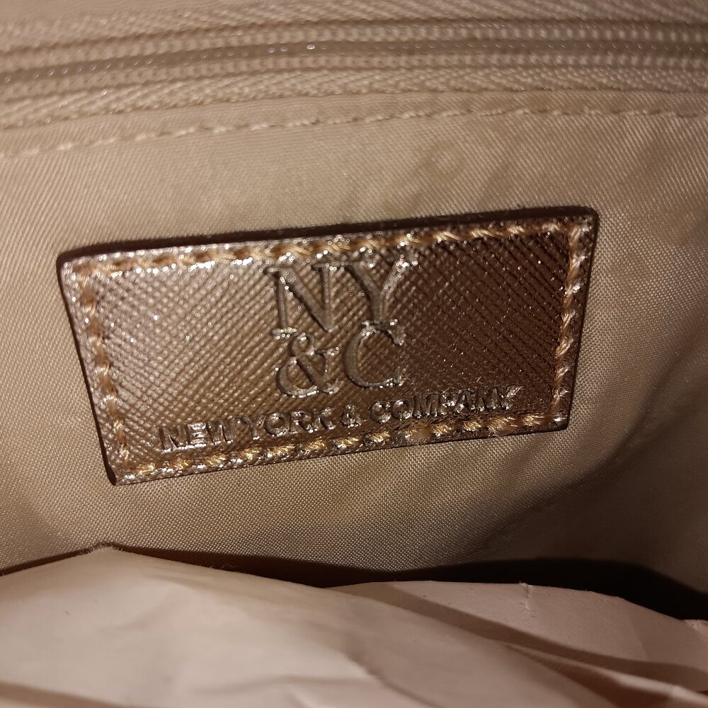 NY&C 12x 18 shimmery Tote